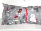 Winter Time bolster pillow