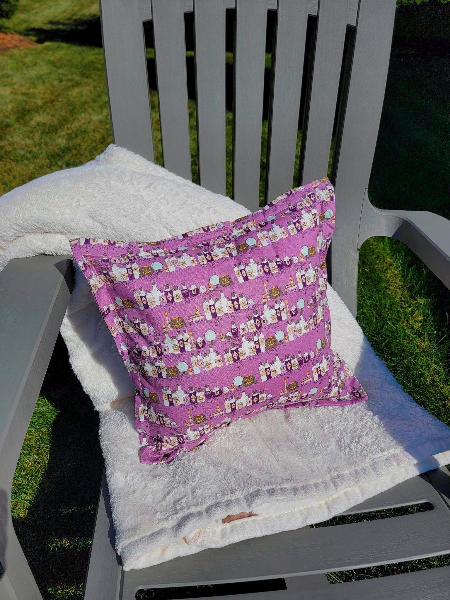 Halloween throw pillow