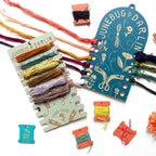 Wood Floss Organizer Duo