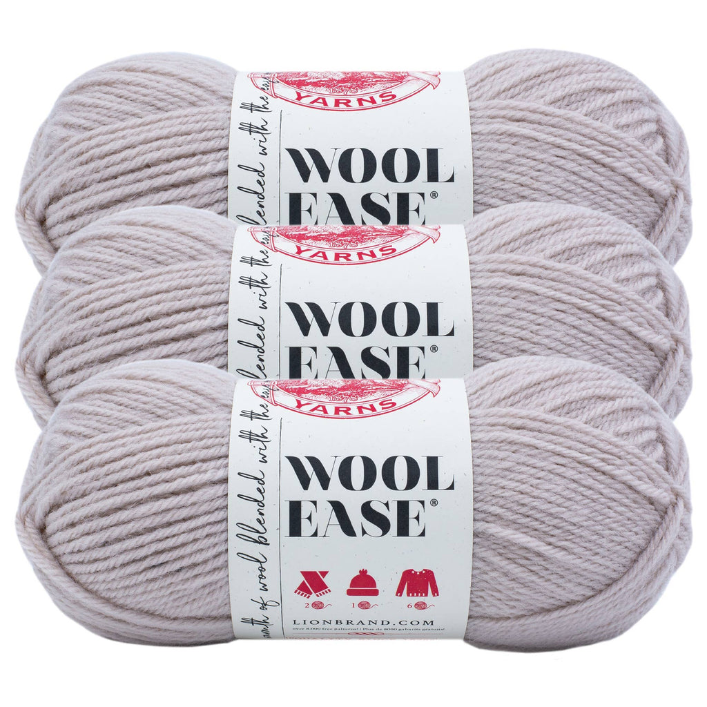 Lion Brand Yarn Wool-Ease  3 Pack: Antler