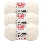 Lion Brand Yarn Wool-Ease  3 Pack: Cranberry