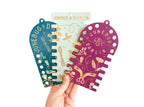 Wood Floss Organizer Duo