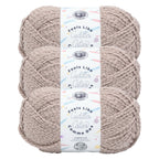 Lion Brand Yarn Feels Like Cuddles 3 Pack: Silver Cloud