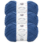 Lion Brand Yarn Feels Like Cuddles 3 Pack: Silver Cloud