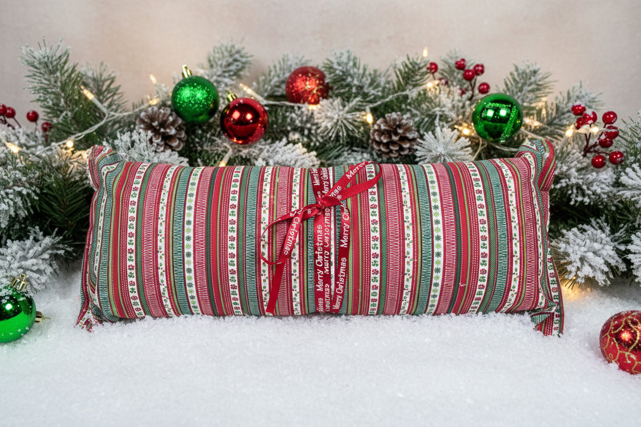 Christmas time bolster pillow