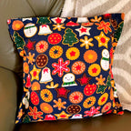 Christmas time throw pillow