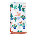 Potted Plants Tea Towel