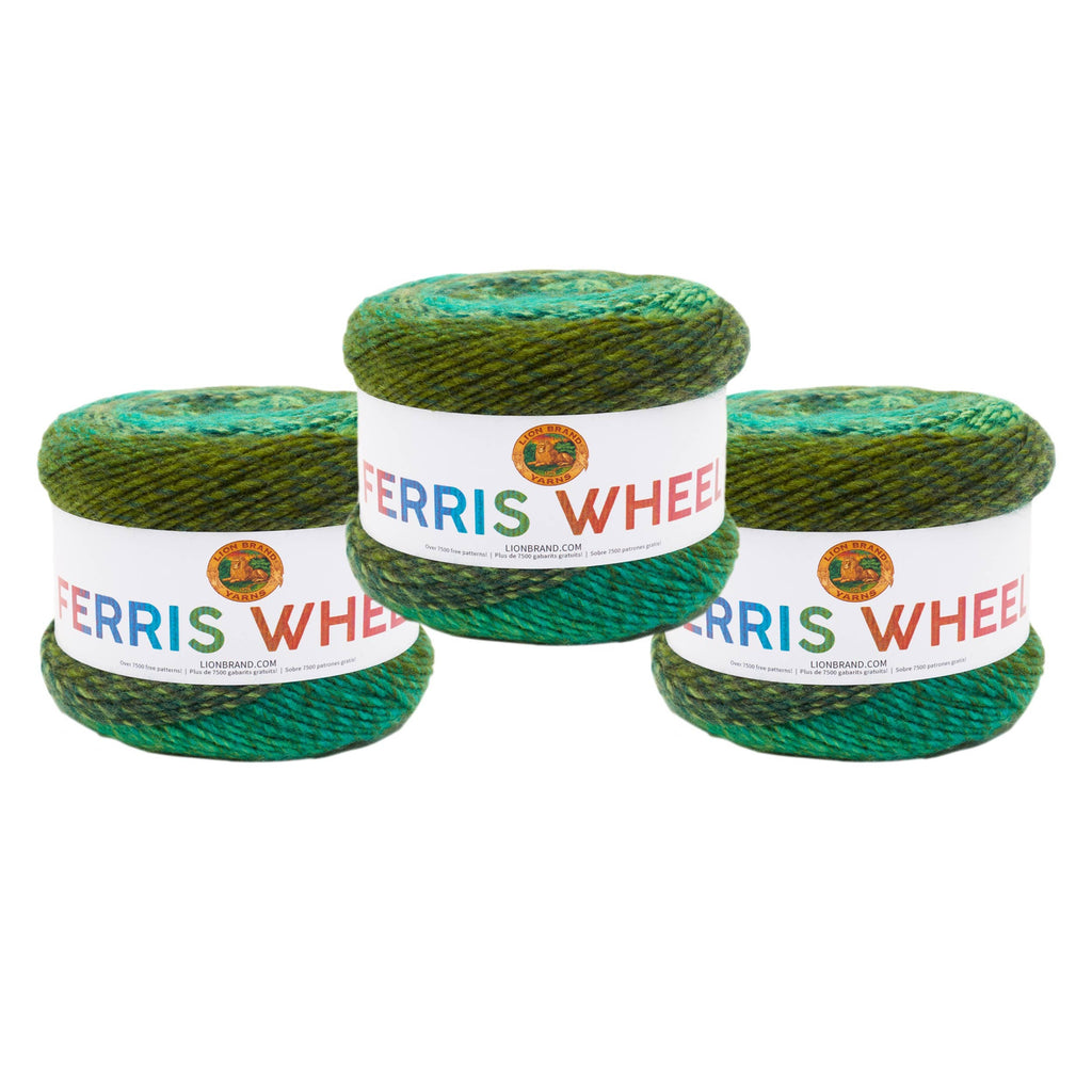 Lion Brand Yarn Ferris Wheel 3 Pack: Pink Marmalade