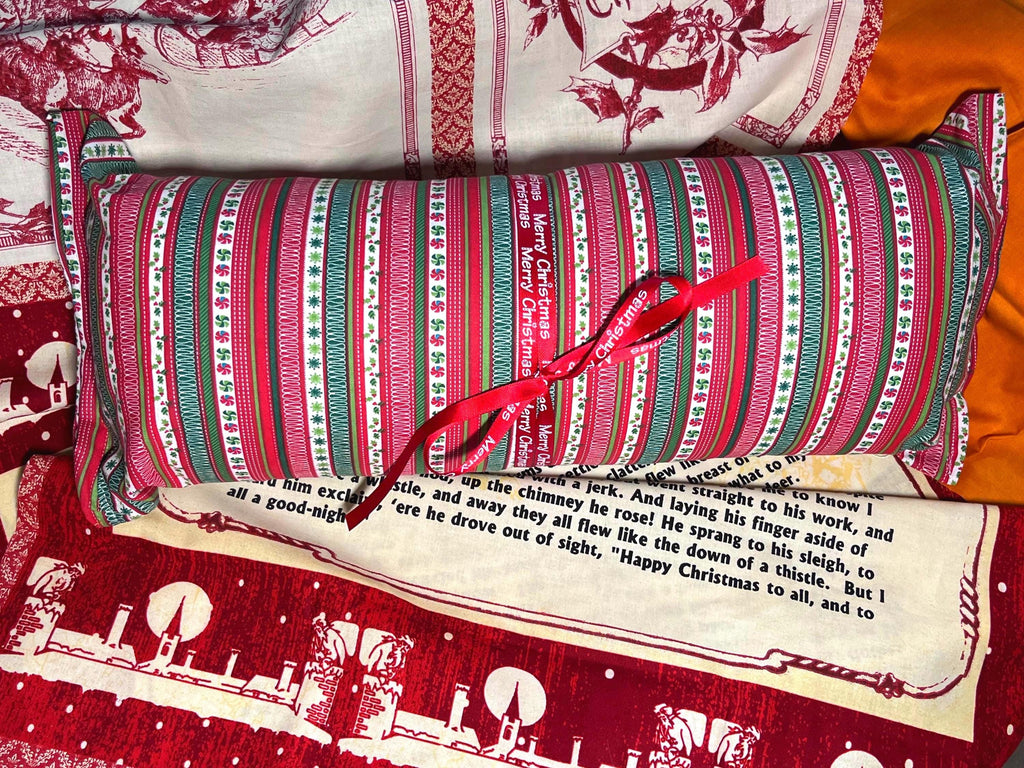 Christmas time bolster pillow