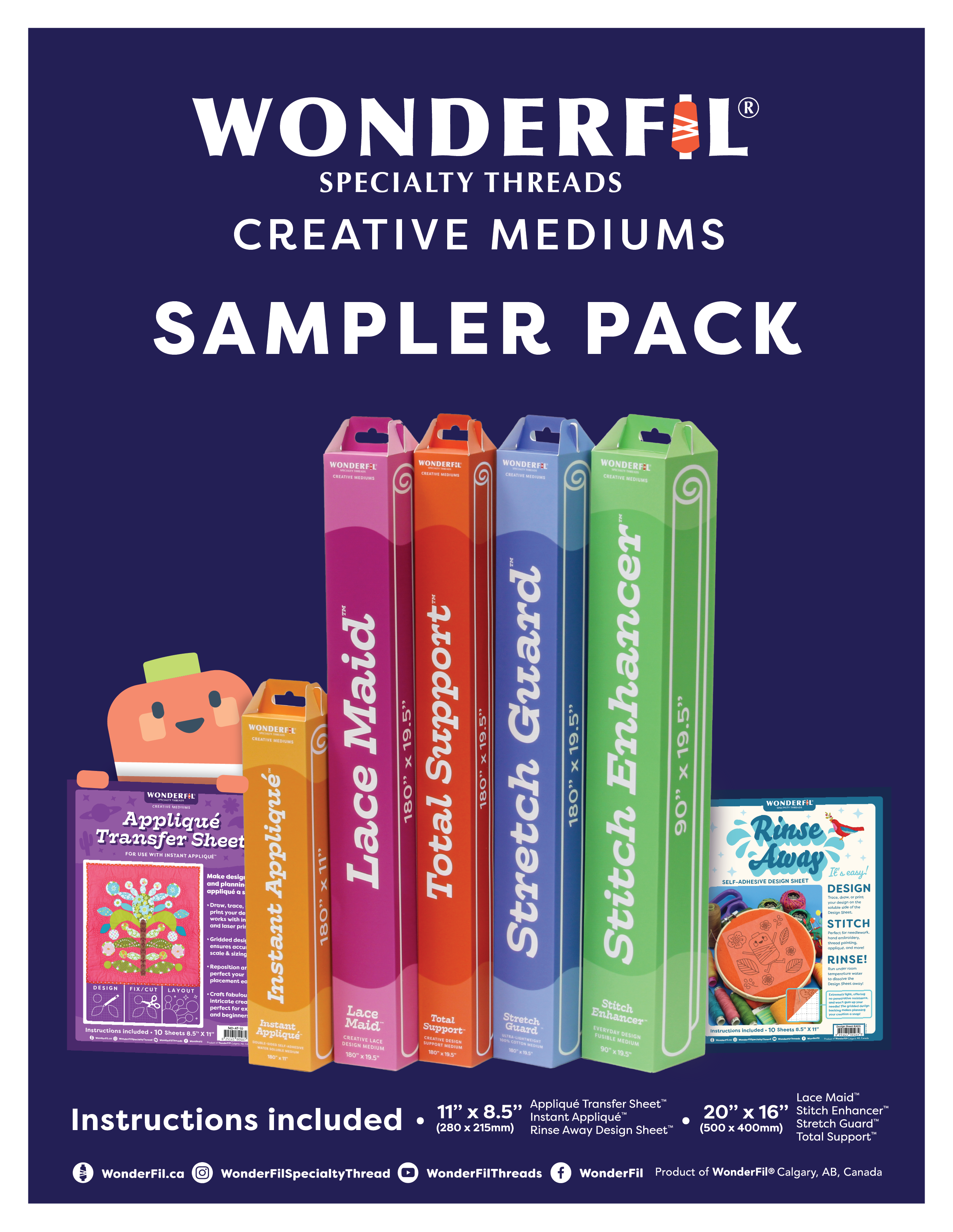 CREATIVE MEDIUMS SAMPLER PACK