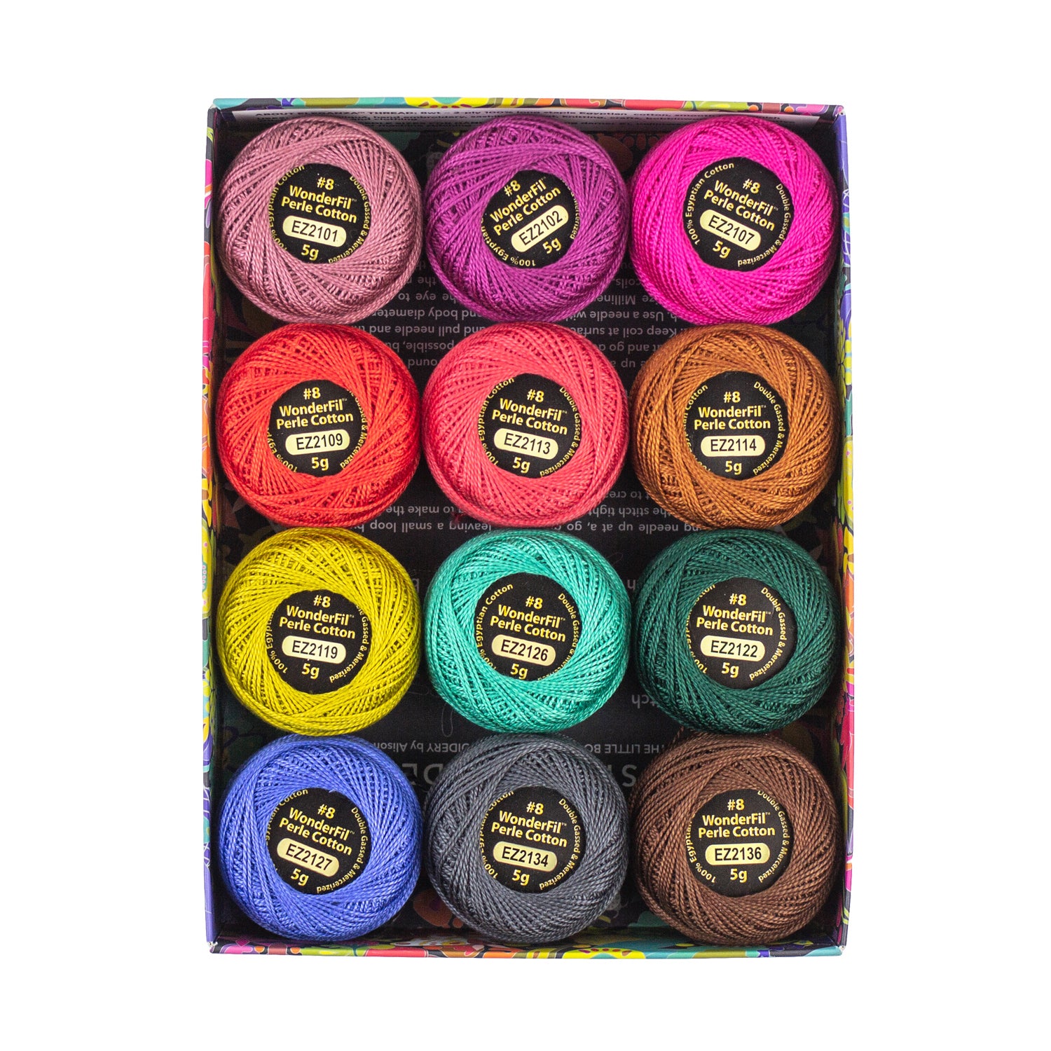Thread - Eleganza colors - Alison Glass For Wonderfil